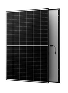 Aiko Neostar 2P 465W N-Type ABC, 54 ogniwa, pojedyncze szkło czarna ramka, gen. 2