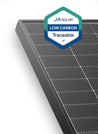 530W Mono PERC Half-Cell MBB LB Traceable Low Carbon Black Frame MC4