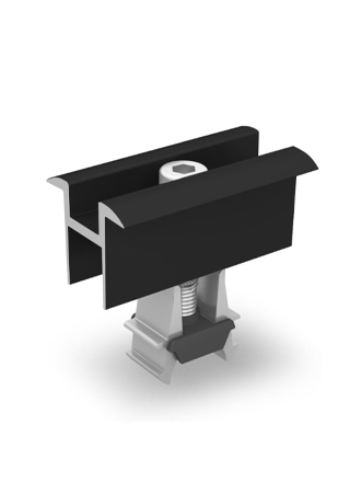 Uniwersalny zacisk środkowy OneMid 30-42 mm, anodowany na czarno