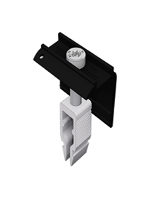 Zacisk końcowy Rapid16 30 – 40 mm Czarny